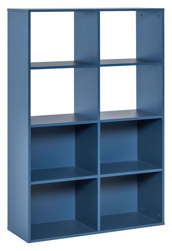 Jugendzimmer - Regal Skalle 03, Farbe: Blau