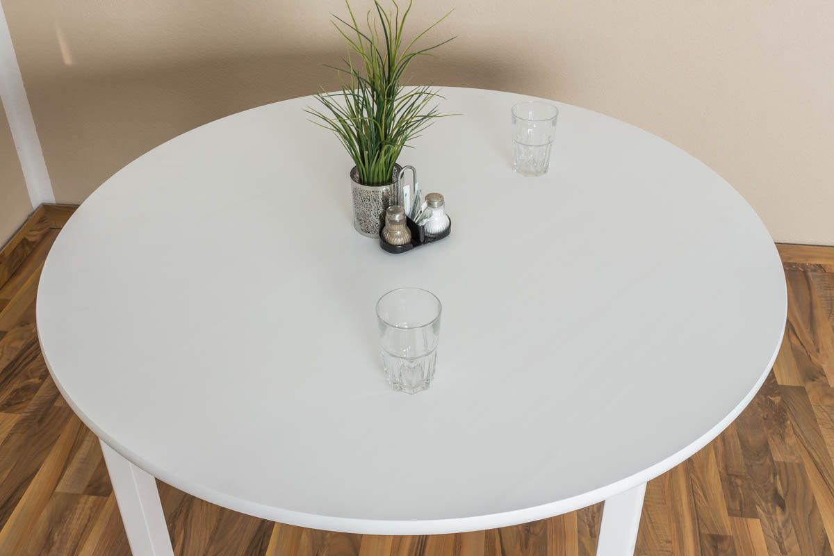 tisch mit vier stühlen Set + 4 Stühle - Taupe & Cremefarben Design