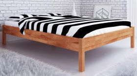 Einzelbett / Gästebett Kapiti 09 Kernbuche massiv geölt - Liegefläche: 140 x 200 cm (B x L)