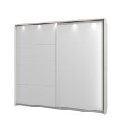 Rahmen für Kleiderschrank 220 x 208 cm, Farbe: Kaschmir