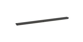 LED-Leiste | 2,12 W | 2 m Kabel | neutrale helle Farbe | Farbe: Chrom | mit integriertem Bewegungssenor | Maße: 49 x 1 x 3 cm