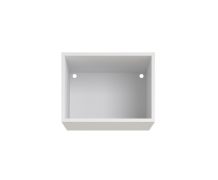 Aufsatz für Kleiderschrank | Farbe: Weiß | Maße: 51,5 x 55 x 38,5 cm