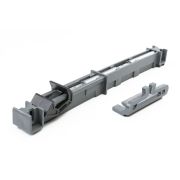 Türstopper / Türbremse für Kleiderschränke | Grau | 0,9 x 1,74 x 19,2 cm | Einfarbig | schlichtes Design