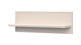 Schlichtes Wandregal Neiafu 125, Farbe: Kaschmir, Maße: 30 x 90 x 21 cm, aus hochwertigen Materialien, für Wohnzimmer