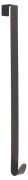 Kleiderhaken lang für Möbel der Serie Marincho, Farbe : Schwarz - Abmessungen: 34 x 3 x 3 cm (H x B x T)