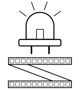 LED-Beleuchtung mit Netzteil für Vitrine
