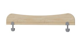 Absturzsicherung für Kinderbett / Jugendbett Benjamin, Farbe: Buche - 29 x 120 cm (H x B)