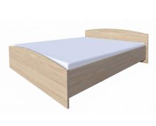 Einzelbett / Gästebett Rabaul 19, Farbe: Sonoma Eiche - Liegefläche: 140 x 200 cm (B x L)