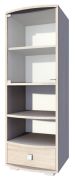 Vitrine Rabaul 12, Farbe: Sonoma Eiche - Abmessungen: 138 x 49 x 40 cm (H x B x T)