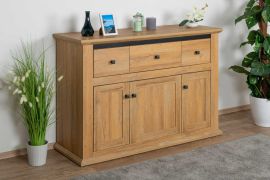 Kommode Matam 13, Farbe: Eiche - 87 x 130 x 45 cm (H x B x T)