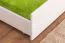 Stockbett für Erwachsene "Easy Premium Line" K21/h inkl. Liegeplatz und 2 Abdeckblenden, Kopf- und Fußteil gerundet, Buche Vollholz massiv Weiß - Liegefläche: 90 x 200 cm, teilbar