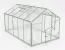 Gewächshaus Chicoree L8, HKP 6 mm, Grundfläche: 7,90 m² - Abmessungen: 360 x 220 cm (L x B)