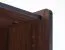 Schreibtisch Mairenke 09, Farbe: Walnuss / Schwarz matt - Abmessungen: 79 x 135 x 55 cm (H x B x T)