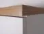 Drehtürenschrank / Kleiderschrank Panduros 01, Farbe: Kiefer Weiß / Eiche Braun - Abmessungen: 185 x 85 x 52 cm (H x B x T)