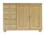 Sideboard, Kommode, Küchenschrank, 118 cm breit Abbildung