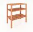 Nachtkommode / Regal Wellsford 05 Kernbuche massiv geölt - Abmessungen: 64 x 60 x 36 cm (H x B x T)