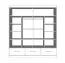 Schiebetürenschrank / Kleiderschrank mit Spiegel Schwarz / Weiß | Lusatian 16 | 218 x 203 x 61 cm | 2 Türen | 3 Schubladen | 12 Fächer | viel Stauraum