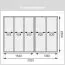 Saunahaus "Linnea 2" SET mit Milchglastür und Ofen 9 KW - 336 x 231 cm (B x T), Grundfläche: 7 m²