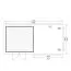 Gartenhaus SET terragrau mit Anbaudach 3,3 m Breite, Rückwand, Grundfläche: 9,3m²