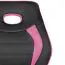 Bequemer Jugenddrehstuhl Apolo 96, Farbe: Pink / Schwarz, mit hoher Rückenlehne