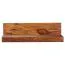Handgefertigtes Wandboard aus Sheesham Massivholz, Farbe: Sheesham - Abmessungen: 17 x 60 x 23 cm (H x B x T), mit einzigartiger Maserung