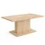 Esstisch Statura 1 | Farbe: Eiche Sonoma | stabiler Säulentisch | solide 32 mm starke Tischplatte | 138 x 80 x 74 cm | UV-Lackierung | für 4–6 Personen