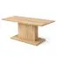 Esstisch Statura 1 | Farbe: Eiche Sonoma | stabiler Säulentisch | solide 32 mm starke Tischplatte | 138 x 80 x 74 cm | UV-Lackierung | für 4–6 Personen