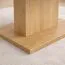 Esstisch Statura 1 | Farbe: Eiche Sonoma | stabiler Säulentisch | solide 32 mm starke Tischplatte | 138 x 80 x 74 cm | UV-Lackierung | für 4–6 Personen