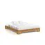 Doppelbett Tasman 02 Wildeiche massiv geölt - Liegefläche: 200 x 200 cm (B x L)