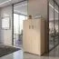 Schrank Garut 26, Farbe: Sonoma Eiche - Abmessungen: 156 x 80 x 40 cm (H x B x T)