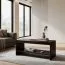 Couchtisch Tabubil 08, Farbe: Wenge - Abmessungen: 115 x 60 x 50 cm (B x T x H)