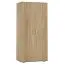 Drehtürenschrank / Kleiderschrank Ciomas 24, Farbe: Sonoma Eiche - Abmessungen: 190 x 90 x 55 cm (H x B x T)