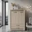 Kommode Kundiawa 08, Farbe: Sonoma Eiche hell / Sonoma Eiche dunkel - Abmessungen: 140 x 90 x 40 cm (H x B x T)