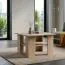 Couchtisch Wewak 23, Farbe: Sonoma Eiche - Abmessungen: 70 x 70 x 46 cm (B x T x H)