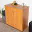 Kommode Kebumen 29, Farbe: Erle - Abmessungen: 100 x 102 x 50 cm (H x B x T)