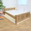 Bettgestell Buche 180 x 200 cm Natur