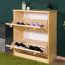 Schuhschrank aus Kiefernholz