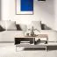 Couchtisch Humboldt 09 | Farbe: Eiche Cremona / Kaschmir | Beine: Metall | für Wohnzimmer | Maße: 90 x 60 x 40 cm | ABS-Kanten | 2 Fächer | sehr geräumig