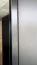 Kleiderschrank / Schiebetürenschrank | 6 Fächer | 245,5 x 120 x 64 cm | 2 Schiebetüren | 2 Kleiderstangen | Spiegel | Soft-Close | Farbe: Schwarz