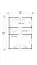 Ferienhaus F34 mit 2 Etagen | 65,3 m² | 92 mm Blockbohlen | Naturbelassen | Inkl. Fußboden & Fenster 2-Hand-Dreh-Kippsystematik