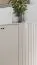 Modernes Esszimmer Komplett - Set A Annelin, 6-teilig, in Kaschmir, 1 Esstisch, 2 Kommoden, 1 TV-Unterschrank, 1 Vitrine, 1 Beistelltisch, Soft-Close