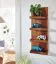 Wandregal aus Sheesham Massivholz, Farbe: Sheesham - Abmessungen: 80 x 30 x 10 cm (H x B x T)