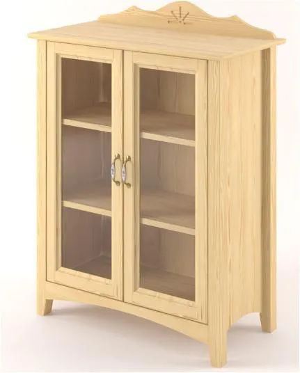 Vitrinenschrank, Breite: 100 cm Abbildung