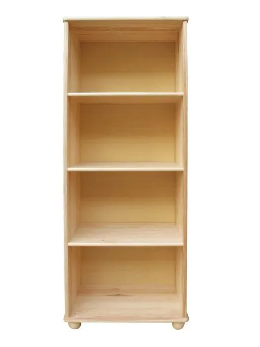 Regal - 80 cm breit, Kiefer Holz-Massiv, Farbe: Natur Abbildung