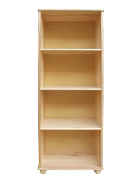 Standregal, 80 cm breit, Kiefer Holz-Massiv, Farbe: Natur Abbildung