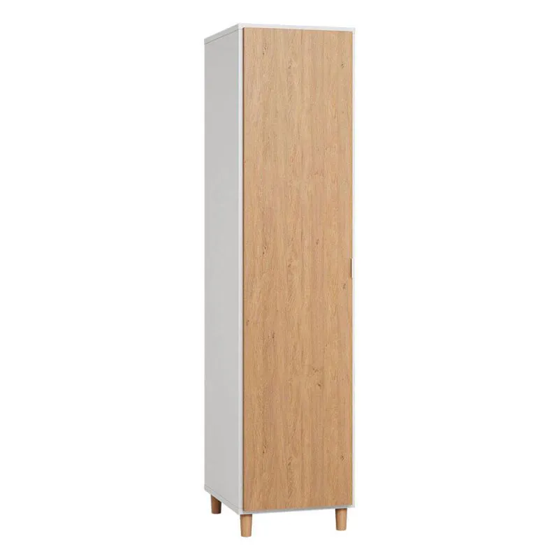 Garderobenschrank schmal mit LED Abbildung