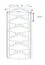 Regal / Eckregal Kiefer massiv Vollholz Eichefarben Junco 59 - Abmessungen: 200 x 42 x 30 cm (H x B x T)