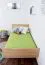 Bettrahmen für Kinder / Kinderbett 90 x 200 cm | Massivholz: Buche | Natur Lackiert Abbildung