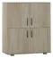 Kommode Ciomas 12, Farbe: Sonoma Eiche - Abmessungen: 104 x 90 x 40 cm (H x B x T)
