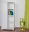 92 cm breiter Kleiderschrank mit 2 Türen | Farbe: Weiß Abbildung